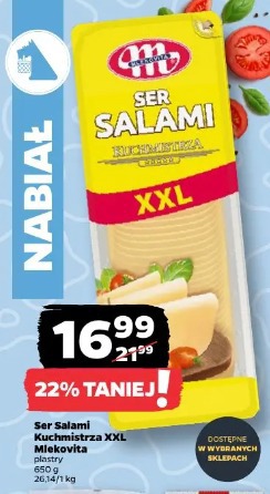 Ser Salami Kuchmistrza XXL Mlekovita