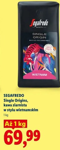 Segafredo Single Origins, kawa ziarnista w stylu wietnamskim