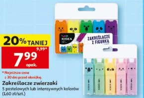 Zakreślacze zwierzaki Kidea
