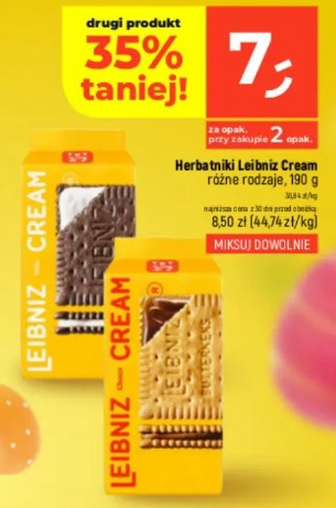 Herbatniki Leibniz Cream