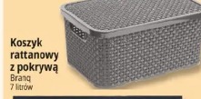 Koszyk rattanowy z pokrywą Branq