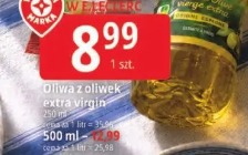 Oliwa z oliwek extra virgin Rustica