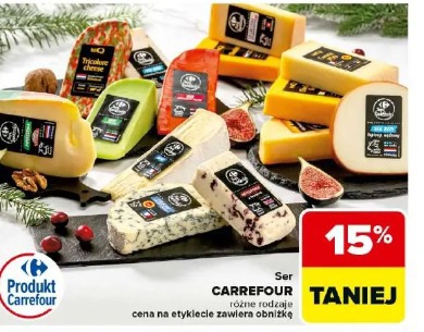 Ser Carrefour różne rodzaje
