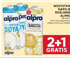 Wszystkie napoje roślinne Alpro