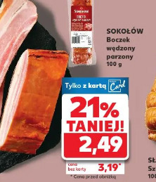 Sokołów Boczek wędzony parzony