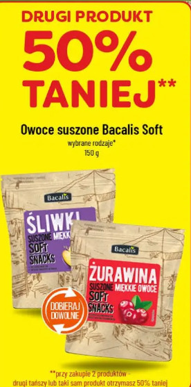 Owoce suszone Bacalis Soft