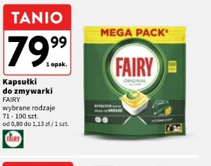 Kapsułki do zmywarki FAIRY
