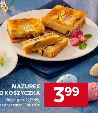 Mazurek do koszyczka Nugatex