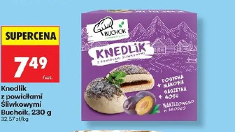 Knedlik z powidłami śliwkowymi Buchcik