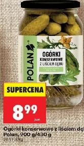 Ogórki konserwowe z liściem dębu Polan