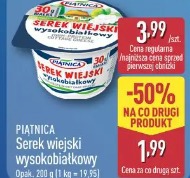 PIĄTNICA Serek wiejski wysokobiałkowy