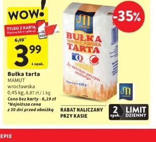 Bułka tarta wrocławska Mamut