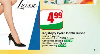 Rajstopy Lycra Gatta Luisse