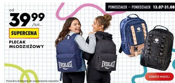 Plecak młodzieżowy Everlast