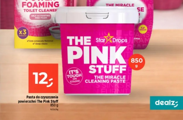 Pasta do czyszczenia powierzchni The Pink Stuff