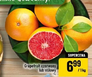 Grapefruit czerwony lub różowy
