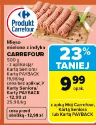 Mięso mielone z indyka Carrefour