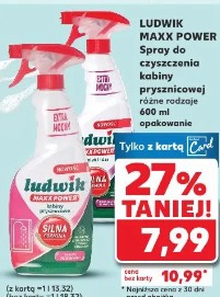 Ludwik Maxx Power Spray do czyszczenia kabiny prysznicowej