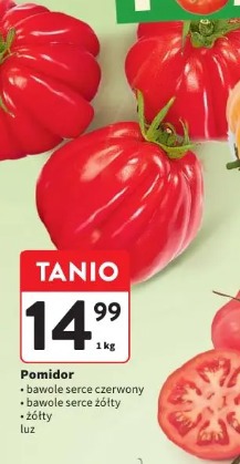 Pomidor bawole serce czerwony bawole serce żółty żółty