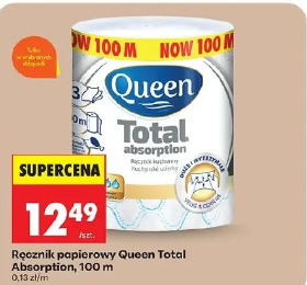 Ręcznik papierowy Queen Total Absorption, 100 m