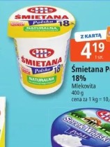 Śmietana Polska 18% Mlekovita