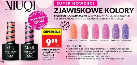 Baza pod lakier hybrydowy 2w1 Niuqi