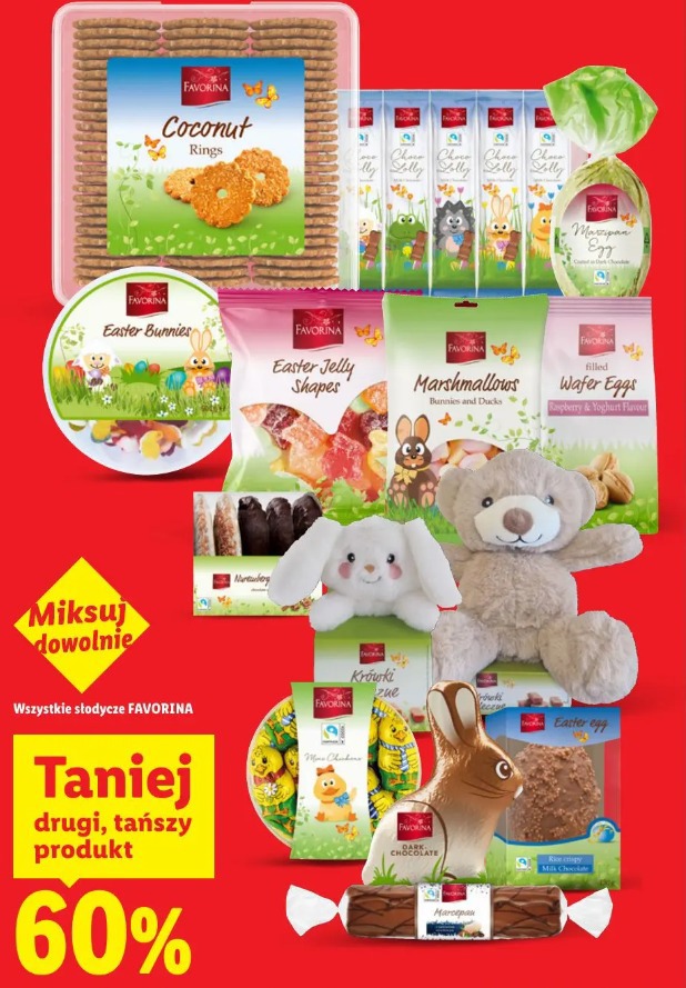 Wszystkie słodycze Favorina