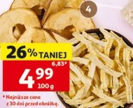 Chipsy lub frytki z jabłek Pola