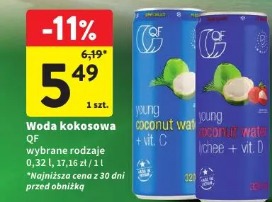 Woda kokosowa QF
