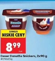 Deser Danette Snickers