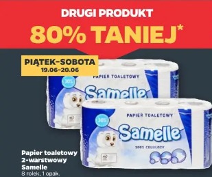 Papier toaletowy 2-warstwowy Samelle