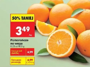 Pomarańcze na wagę