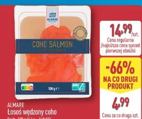 Almaré Łosoś wędzony coho