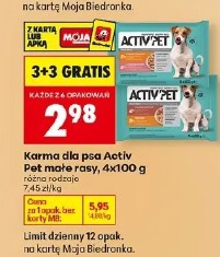 Karma dla psa Activ Pet małe rasy