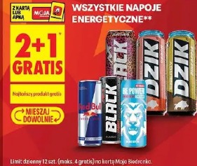 Wszystkie napoje energetyczne
