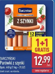 Tarczyński Parówki z szynki