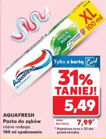 Aquafresh Pasta do zębów