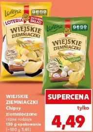 Wiejskie ziemniaczki Chipsy ziemniaczane różne rodzaje