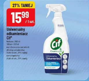 Uniwersalny odkamieniacz Cif