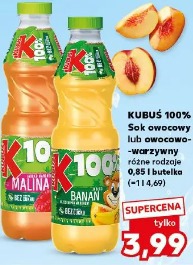 Kubuś 100% Sok owocowy lub owocowo-warzywny