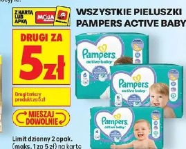 Wszystkie pieluszki Pampers Active Baby