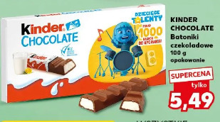 Kinder Chocolate Batoniki czekoladowe