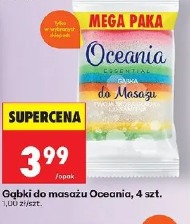 Gąbki do masażu Oceania