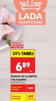 Świeże skrzydełka z kurczaka