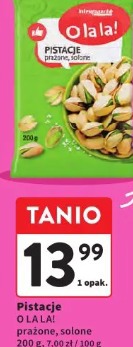 Pistacje O la la! prażone solone