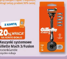 Maszynki systemowe Gillette Mach3/Fusion Procter&Gamble