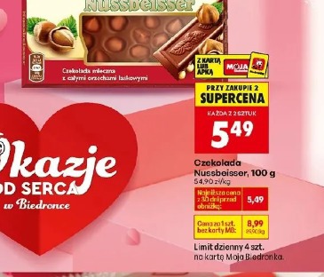 Czekolada Nuddbeisser, 100g