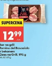 Ser na grill Tomino del Boscaiolo z bekonem Czas na Grill