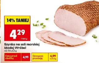 Szynka na soli morskiej Madej Wróbel