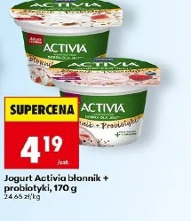 Jogurt Activia błonnik + probiotyki